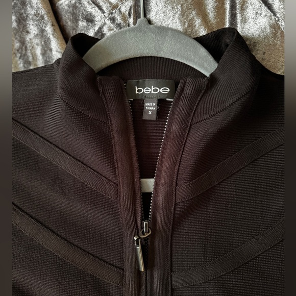 Practically New Bebe Bodycon Dress in Black - Picture 1 of 5